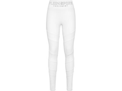 PLEIN SPORT Damen Tight STATEMENT Weiß