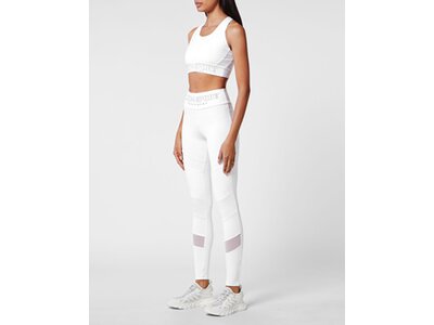 PLEIN SPORT Damen Tight STATEMENT Weiß