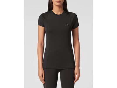 PLEIN SPORT Damen Shirt W T-Shirt Schwarz
