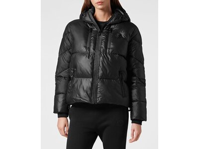 PLEIN SPORT Damen Jacke W Nylonjacke Schwarz