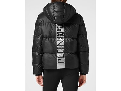PLEIN SPORT Damen Jacke W Nylonjacke Schwarz