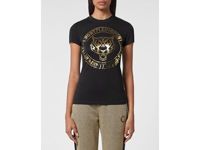 PLEIN SPORT Damen Shirt TIGER Schwarz