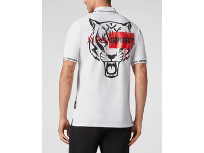PLEIN SPORT Herren Polo TIGER Grau