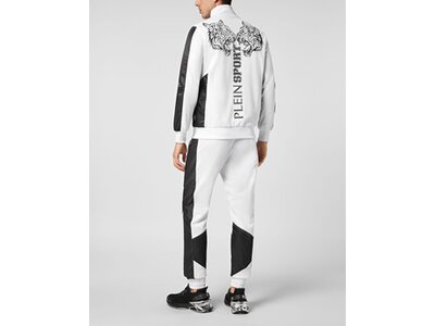PLEIN SPORT Herren Sportanzug TIGER Weiß