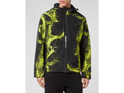 PLEIN SPORT Herren Schlupfjacke M Daunenjacke Grün