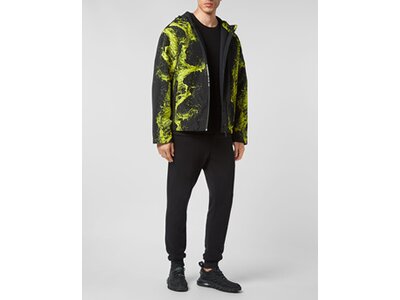 PLEIN SPORT Herren Schlupfjacke M Daunenjacke Grün