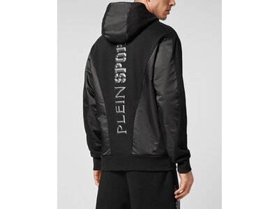 PLEIN SPORT Herren Kapuzensweat TIGER Schwarz