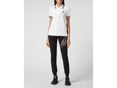 PLEIN SPORT Damen Polo SCRATCH Grau