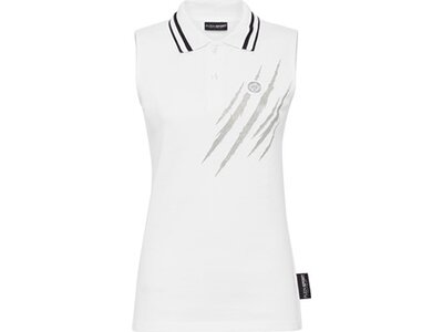 PLEIN SPORT Damen Polo SCRATCH Grau