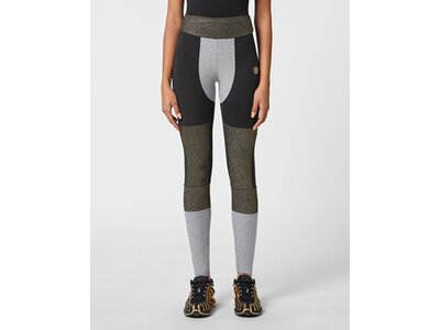 PLEIN SPORT Damen Tight STATEMENT Schwarz
