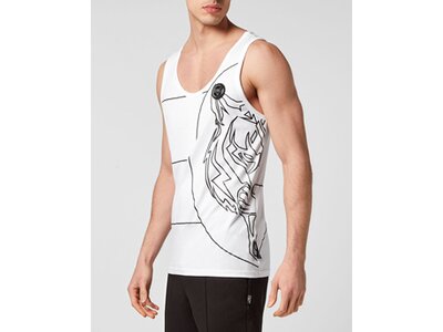 PLEIN SPORT Herren Shirt TIGER Weiß