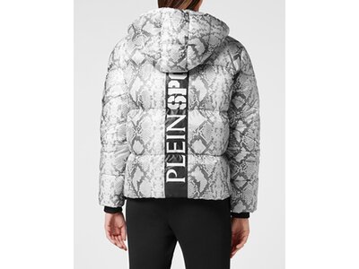 PLEIN SPORT Damen Jacke PYTHON Grau