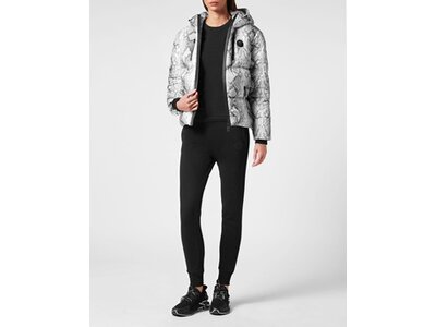 PLEIN SPORT Damen Jacke PYTHON Grau