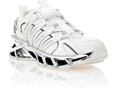 PLEIN SPORT Herren Halbschuhe Runner Sneaker Pink