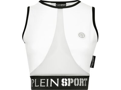 PLEIN SPORT Damen BH W Cropped Top Weiß