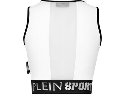 PLEIN SPORT Damen BH W Cropped Top Weiß
