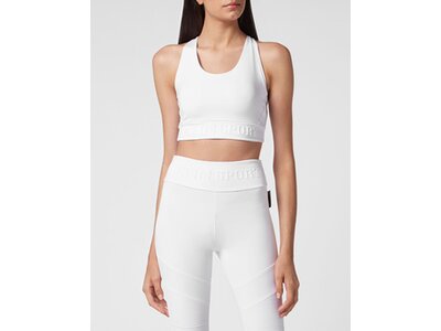 PLEIN SPORT Damen BH W Sport BH Weiß