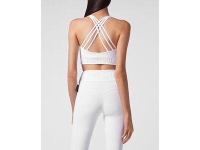 PLEIN SPORT Damen BH W Sport BH Weiß