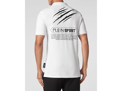 PLEIN SPORT Herren Polo SCRATCH Grau