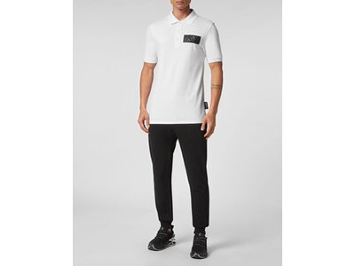 PLEIN SPORT Herren Polo SCRATCH Grau
