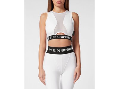 PLEIN SPORT Damen BH Weiß