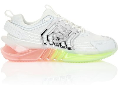 PLEIN SPORT Herren Halbschuhe TIGER Weiß