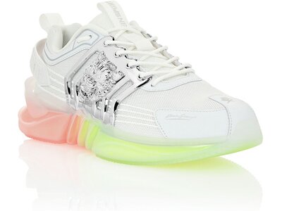 PLEIN SPORT Herren Halbschuhe TIGER Weiß