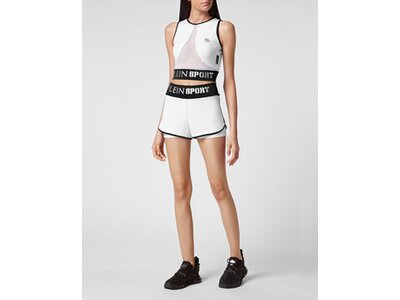 PLEIN SPORT Damen Shorts W Jogging Shorts Schwarz