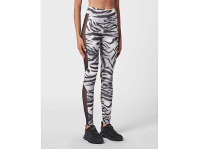 PLEIN SPORT Damen Tight TIGER Grau