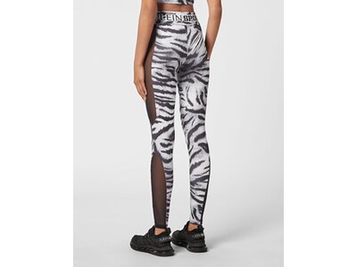 PLEIN SPORT Damen Tight TIGER Grau