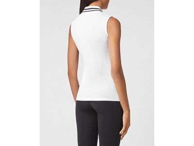 PLEIN SPORT Damen Polo STATEMENT Weiß