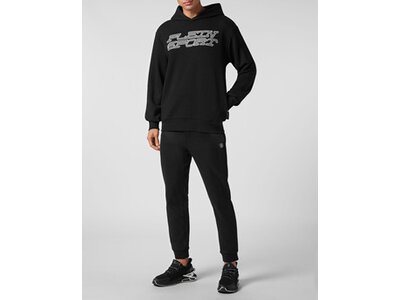 PLEIN SPORT Herren Kapuzensweat TIGER Braun