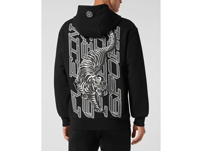 PLEIN SPORT Herren Kapuzensweat TIGER Braun