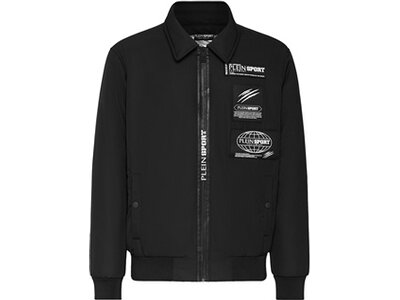 PLEIN SPORT Jacke GLOBAL EXPRESS EDITION Schwarz