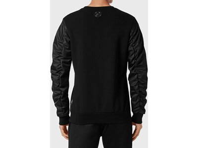 PLEIN SPORT Herren Sweatshirt GLOBAL EXPRESS EDITION Schwarz