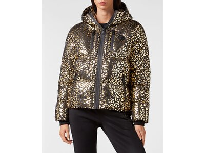 PLEIN SPORT Damen Jacke LEOPARD Grau