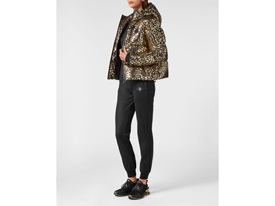 PLEIN SPORT Damen Jacke LEOPARD Grau