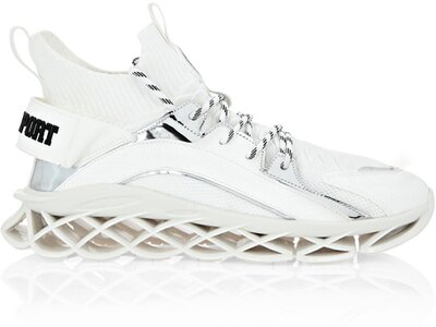 PLEIN SPORT Herren Halbschuhe TIGER Weiß