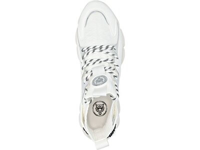 PLEIN SPORT Herren Halbschuhe TIGER Weiß