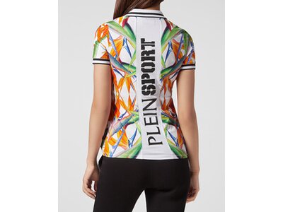 PLEIN SPORT Damen Polo W Poloshirt Grau