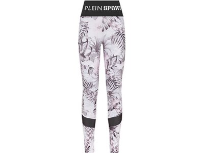 PLEIN SPORT Damen Tight W Leggings Silber