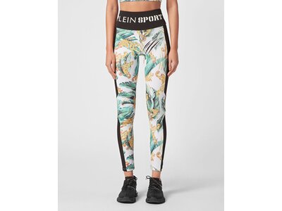 PLEIN SPORT Damen Tight W Leggings Grau