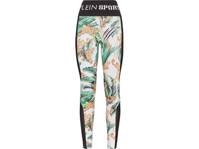 PLEIN SPORT Damen Tight W Leggings Grau