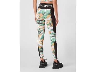 PLEIN SPORT Damen Tight W Leggings Grau