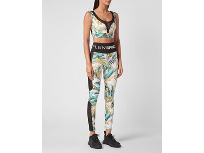 PLEIN SPORT Damen Tight W Leggings Grau