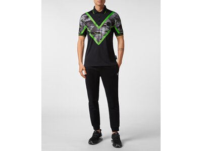 PLEIN SPORT Herren Shirt NEON AMAZON EDITION Schwarz