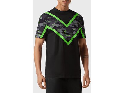 PLEIN SPORT Herren Shirt NEON AMAZON EDITION Schwarz