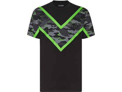 PLEIN SPORT Herren Shirt NEON AMAZON EDITION Schwarz