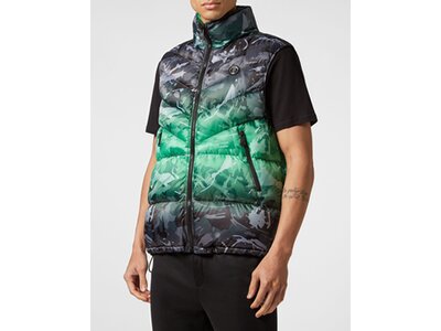PLEIN SPORT Herren Weste NEON AMAZON EDITION Grau