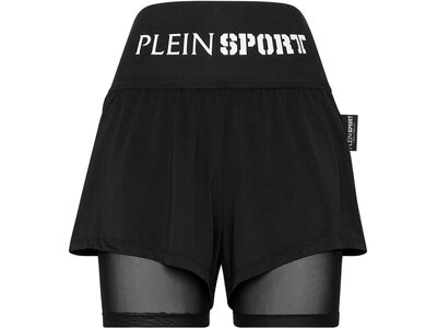PLEIN SPORT Damen Shorts Schwarz